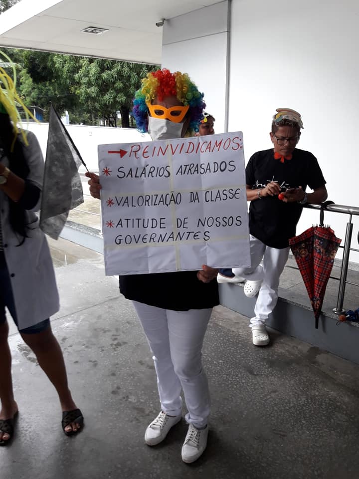 Susam responde a protesto de enfermeiros e diz que dívida está quase quitada
