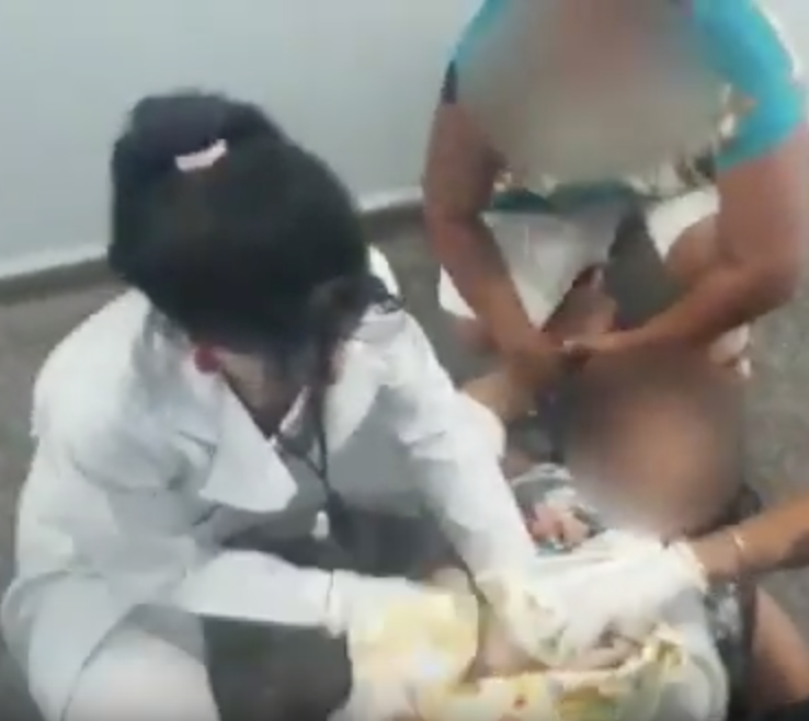 Hospital se pronuncia sobre vídeo de grávida em trabalho de parto no chão no Amazonas 