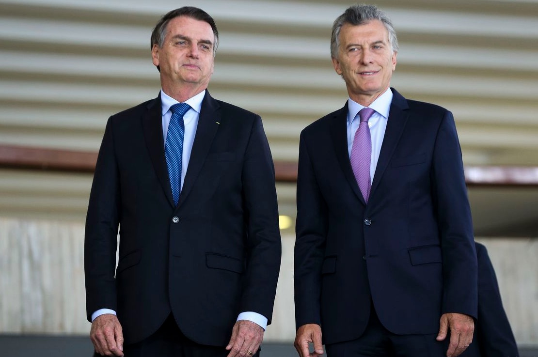 Bolsonaro e Macri se reúnem em Buenos Aires nesta quinta-feira 