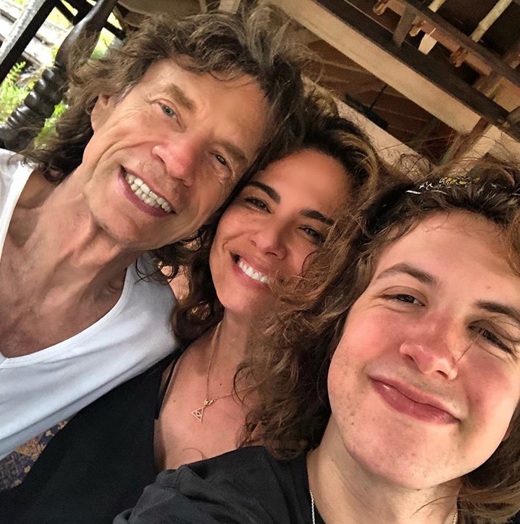 Luciana Gimenez e filho homenageiam Mick Jagger no Dia dos Pais: 'amoroso'