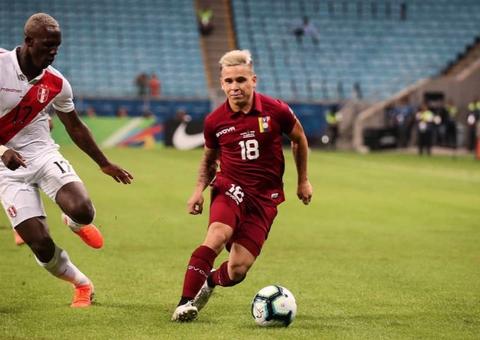 Após empate na estreia, Soteldo diz que Venezuela pode bater o Brasil