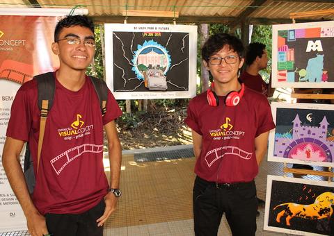 Universitários da Ufam fazem mostra sobre 'visual concept’ em Manaus