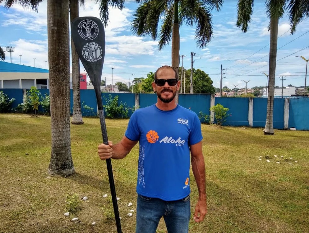 Amazonense está entre os três melhores atletas de SUP do Brasil
