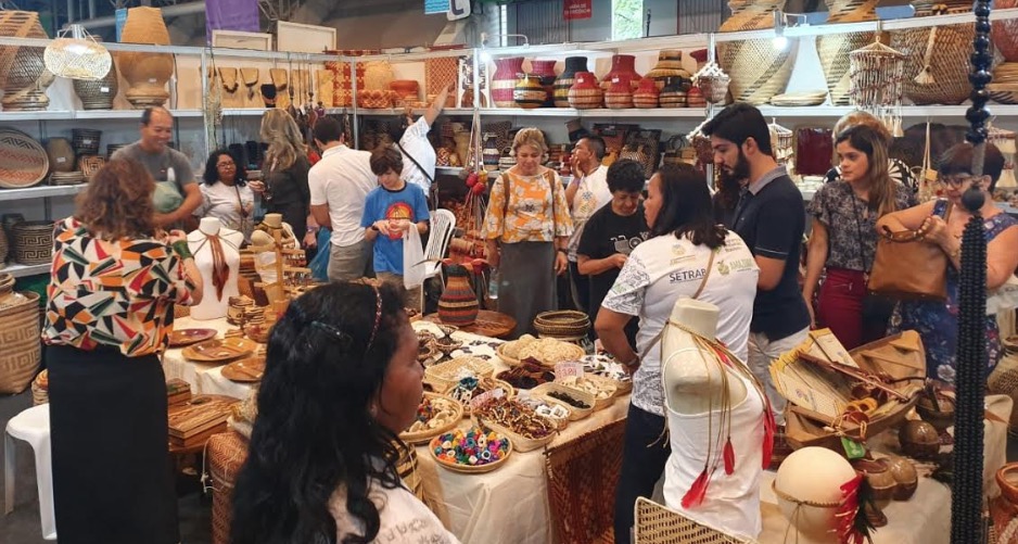 Artesanato amazonense é destaque em feira nacional em Olinda 