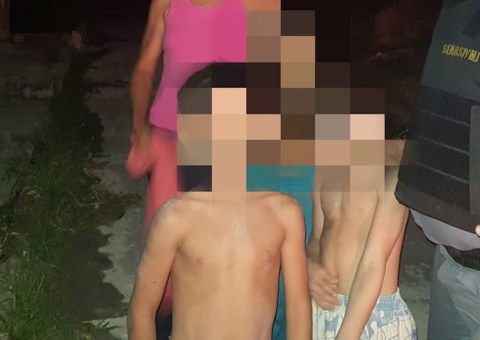 Em Manaus, crianças são encontradas em ramal após saírem para procurar cachorro 