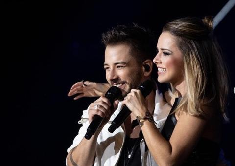 Público vai ao delírio em estreia da turnê de Sandy e Junior em Recife