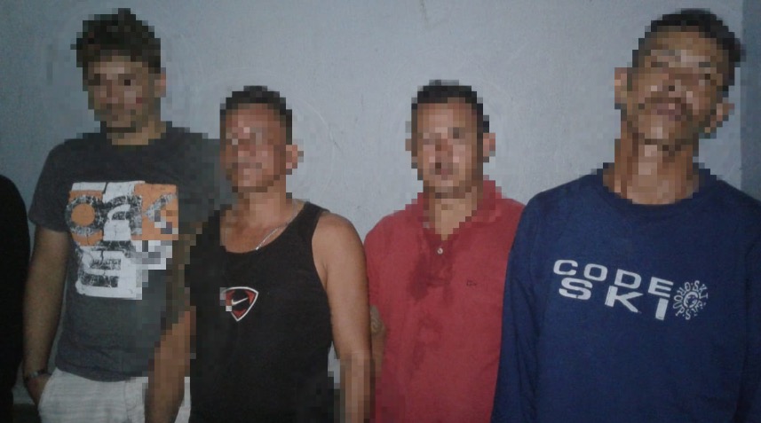 Após tiroteio em invasão, cinco homens são presos em Manaus