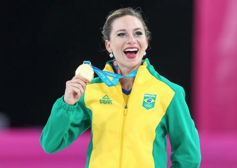 Pan: patinação artística feminina do Brasil ganha ouro inédito