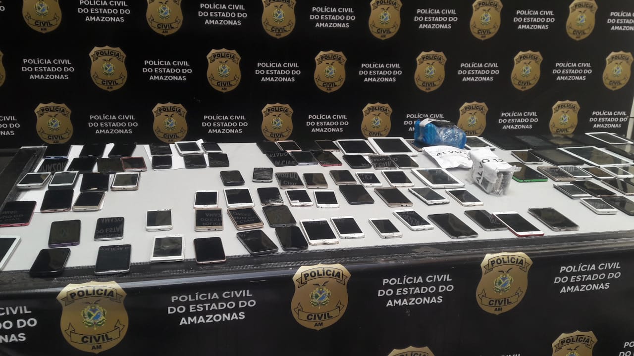 Em Manaus, mais de 600 celulares roubados são recuperados durante operação no Centro