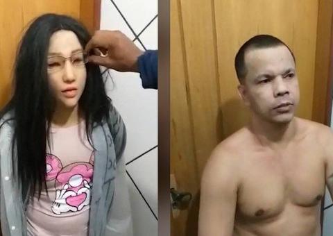 Com máscara e peruca, traficante tenta fugir de presídio no Rio de Janeiro
