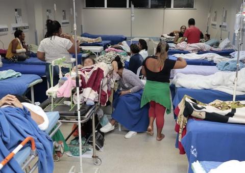 Wilker visita Hospital 28 de Agosto e constata superlotação, risco de infecção e desespero de pacientes