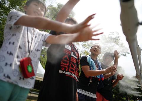 Onda de calor mata 45 pessoas em Tóquio em uma semana