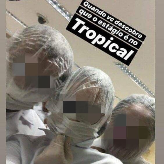 Estudantes da Uninorte fazem ‘piada’ com pacientes de hospital em Manaus 