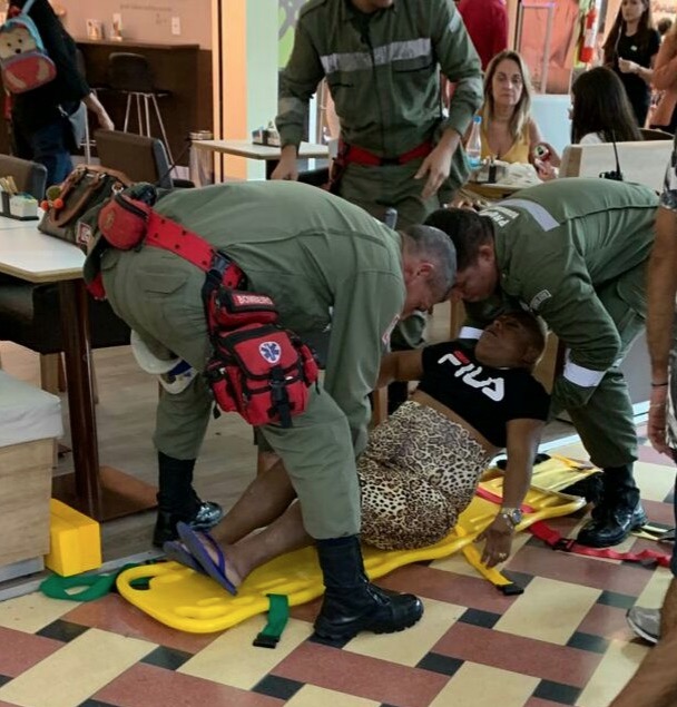 Ícone manauara, Patixa Teló passa mal em shopping de Manaus