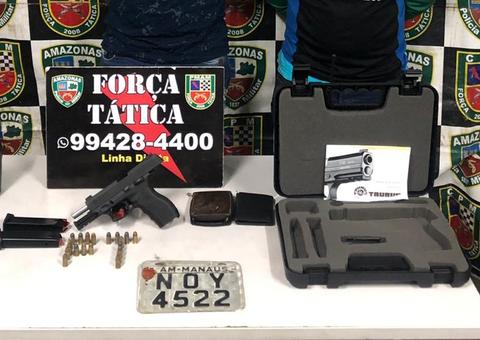 Polícia apreende número recorde de armas no Amazonas, diz delegado