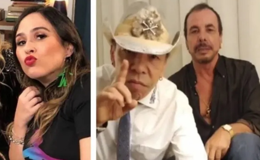 'Chrystian e Ralf estão vivos?': Tatá Werneck faz piada e irrita cantores, que respondem