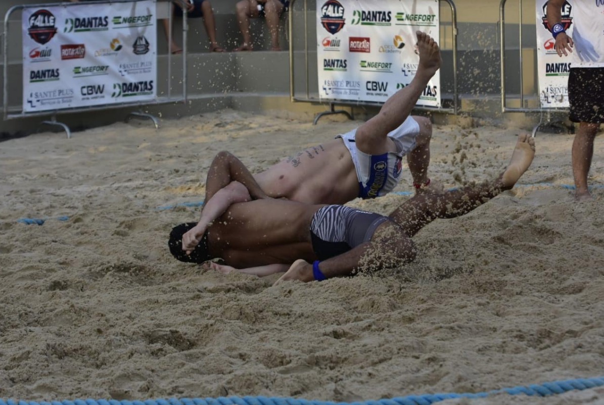 Praia da Ponta Negra será palco do 2º Campeonato Amazonense de Beach Wrestling