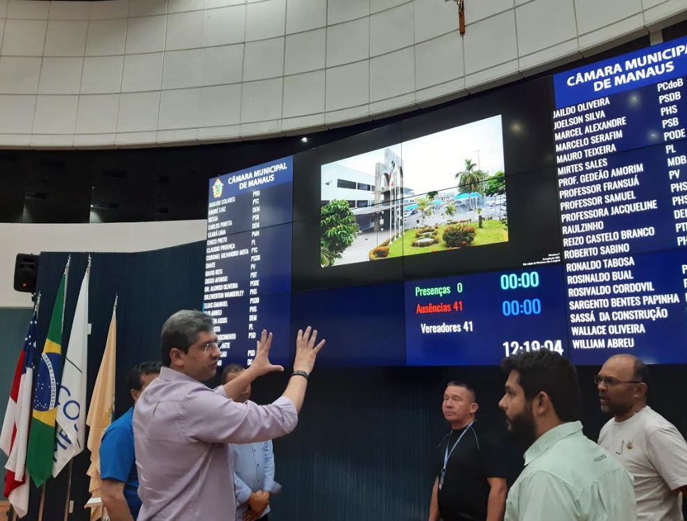 Novo painel eletrônico da CMM será inaugurado nesta segunda-feira 