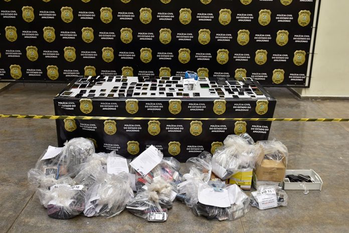 Em Manaus, polícia divulga lista de aparelhos apreendidos em operação ‘Offline’