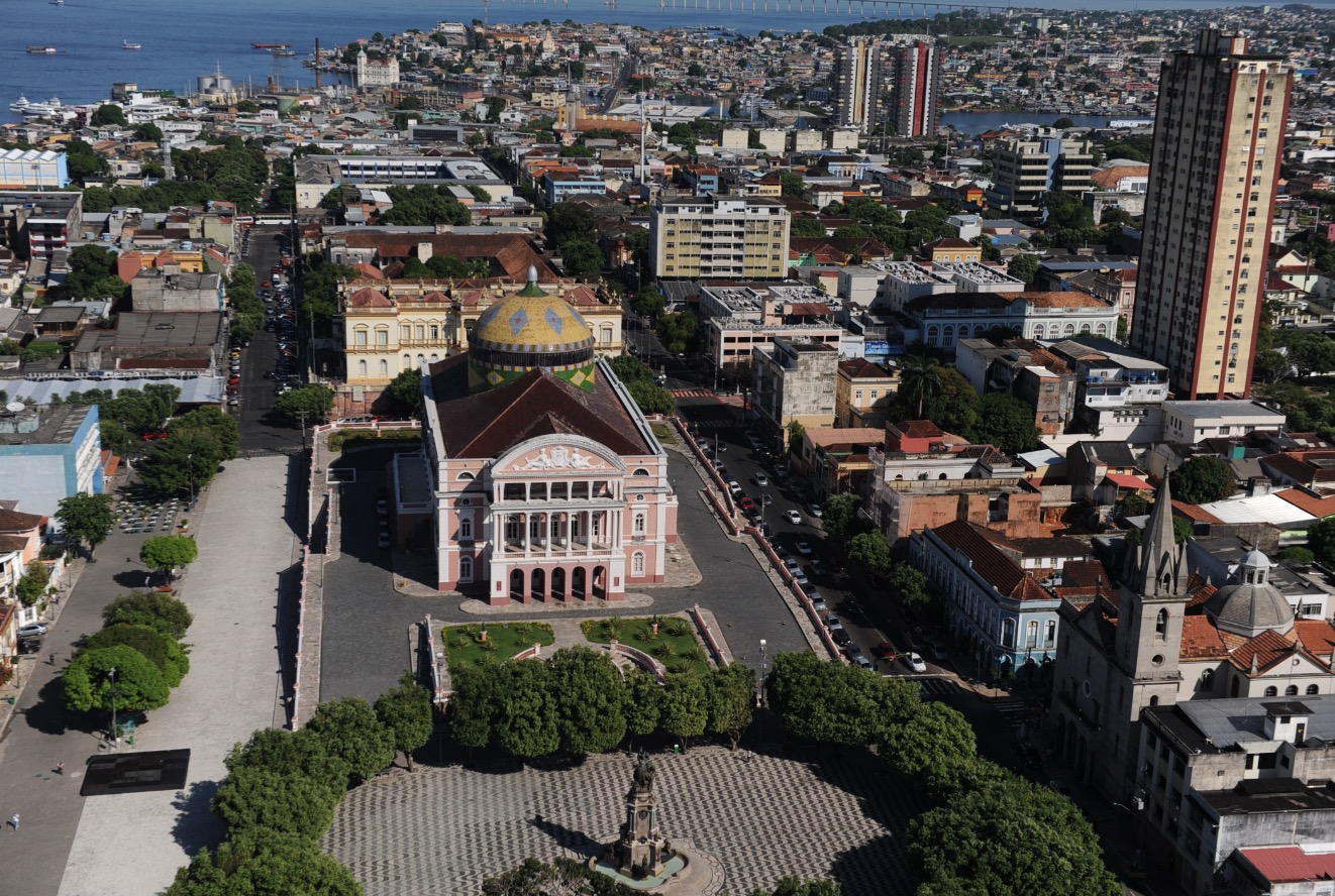 Manaus é a capital mais populosa da região Norte; a sétima do país