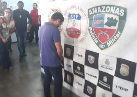 Homem suspeito de matar cunhado a pedido da irmã da vítima é preso em Manaus 