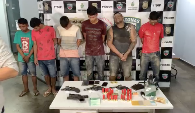 Tiroteio na Betânia resulta em seis presos e armas apreendidas