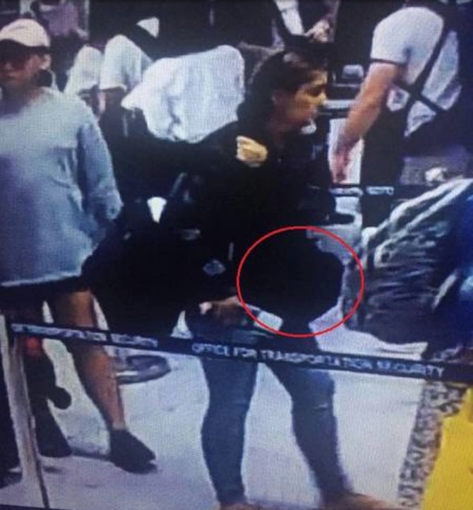 Mulher é presa em aeroporto ao tentar contrabandear recém-nascido em pochete