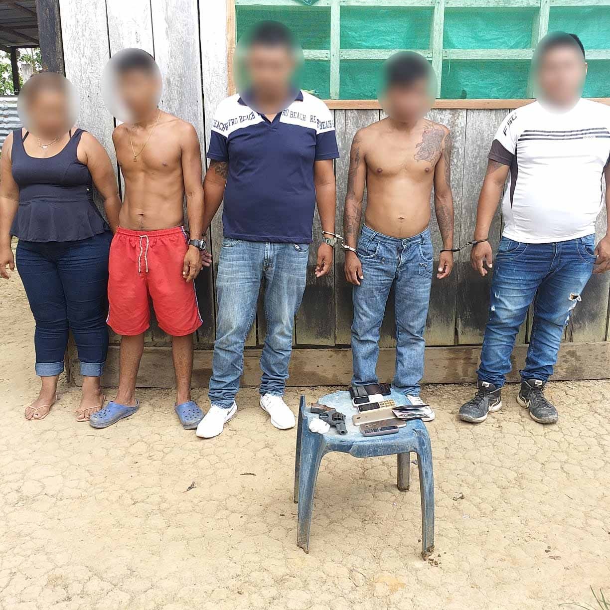 Grupo suspeito de fazer assaltos na Colômbia é preso em casa no Amazonas