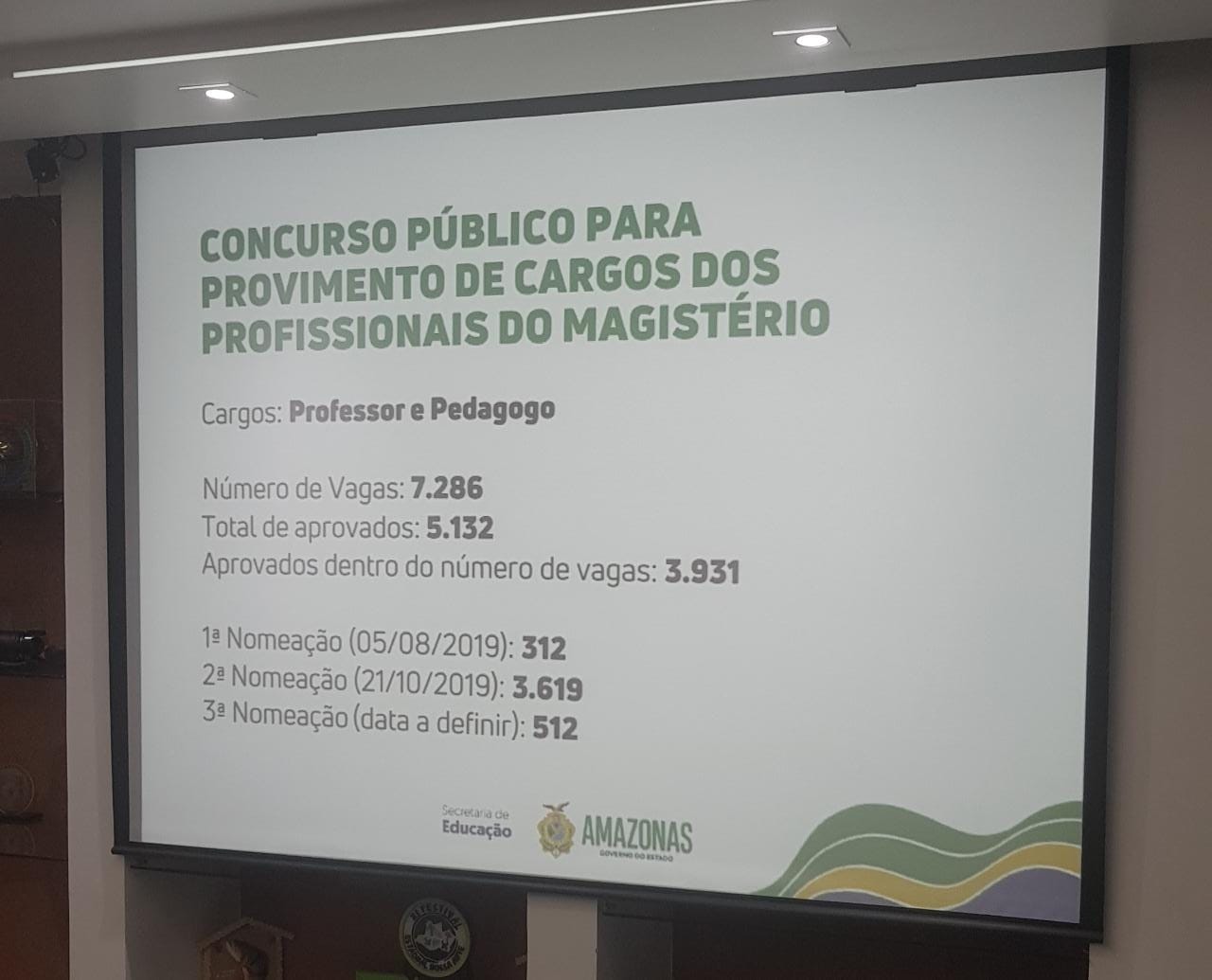 Aprovados no concurso da Seduc serão convocados no inicio de 2020