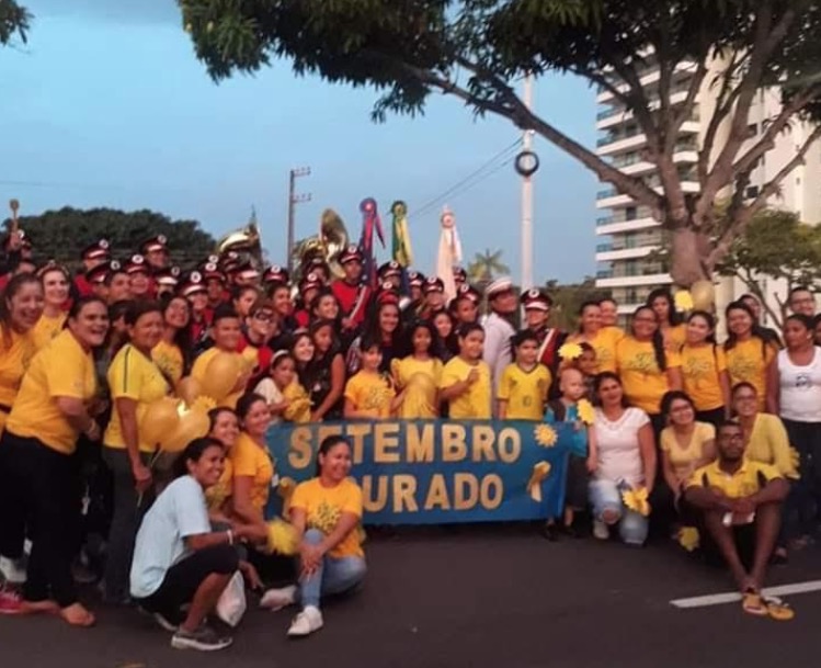 GACC realiza caminhada de sensibilização contra o câncer infantojuvenil em Manaus