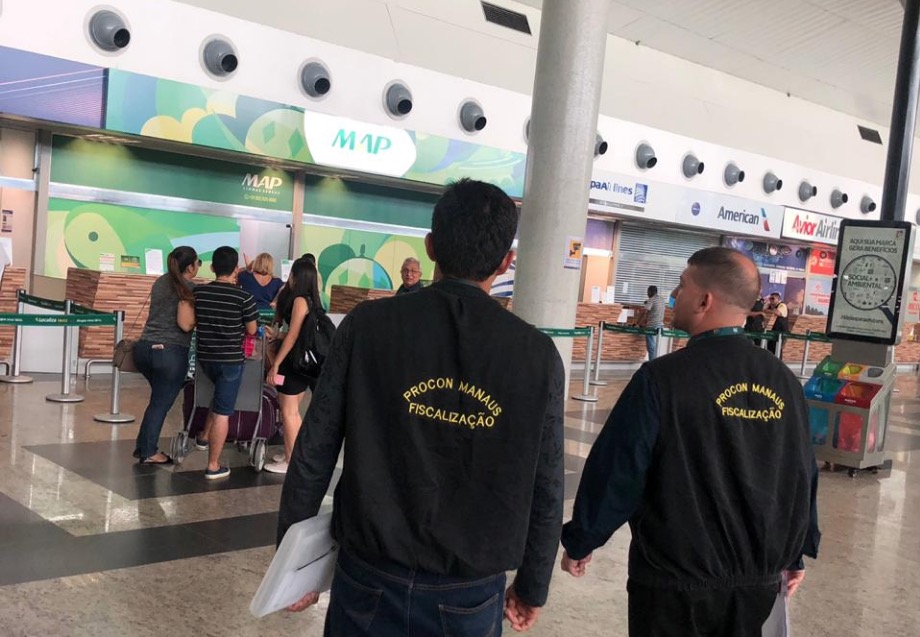 MAP Linhas Aéreas é alvo do Procon por atrasos de voos em Manaus 