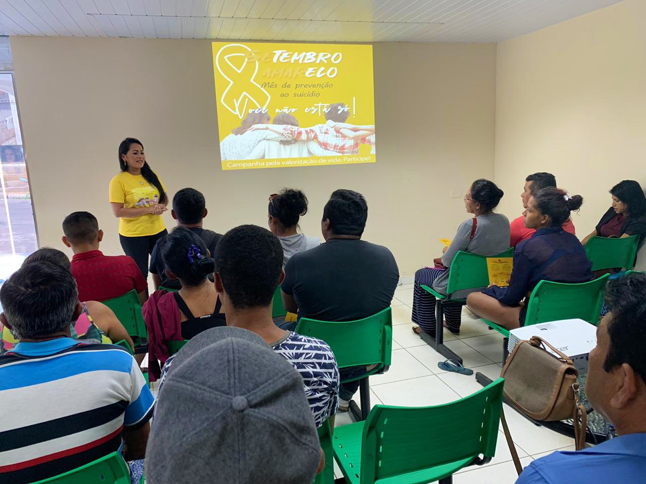 Ações de orientação e prevenção ao suicídio são realizadas no interior do Estado