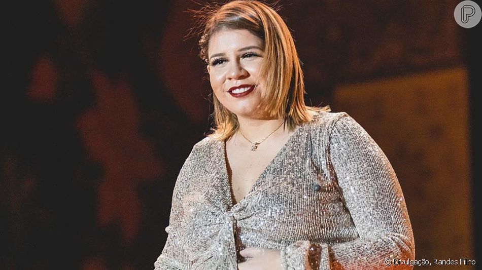 Grávida, Marília Mendonça sofre acidente durante gravação do ‘Só Toca Top’ 