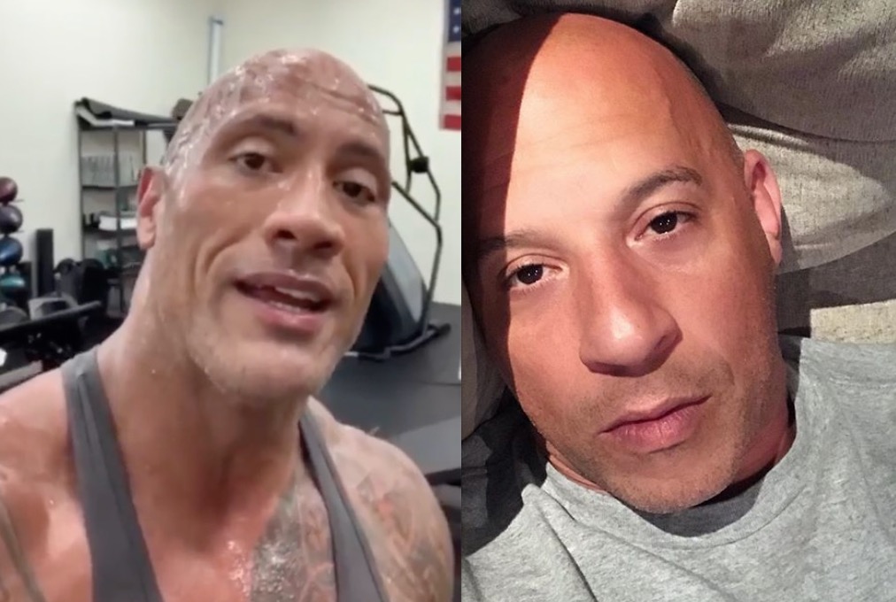 The Rock anuncia fim da briga com Vin Diesel e sugere parceria em  Velozes e Furiosos 9