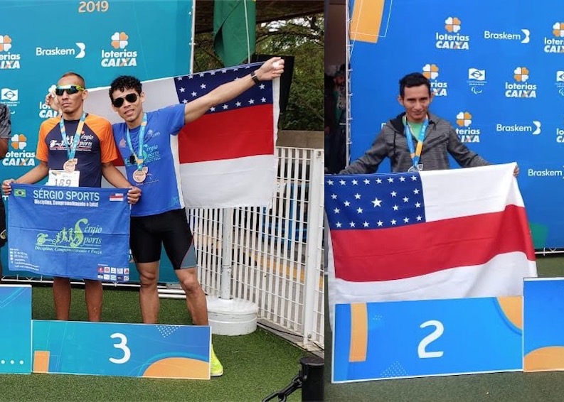 Paratletas amazonenses conquistam medalhas na última etapa do Circuito Caixa de Atletismo