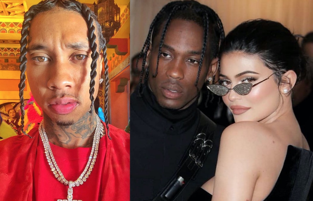Kylie Jenner é clicada em estúdio de ex, Tyga, após separação de Travis Scott