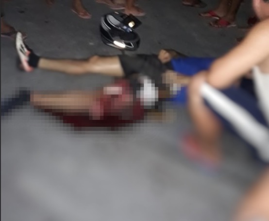 Homem tem perna decepada ao ser atingido por caminhão em Manaus