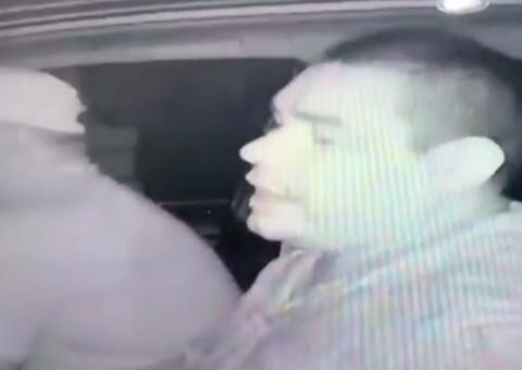 Vídeo mostra sargento da PM e Mayc chegando a condomínio Passaredo antes da morte de engenheiro