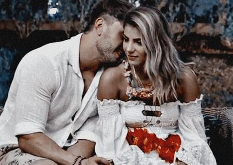 A Fazenda: Hariany e Lucas trocam carinhos durante festa