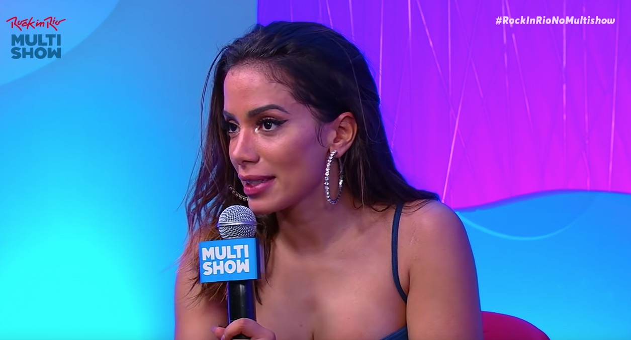 Anitta rebate críticas por playback no Rock in Rio