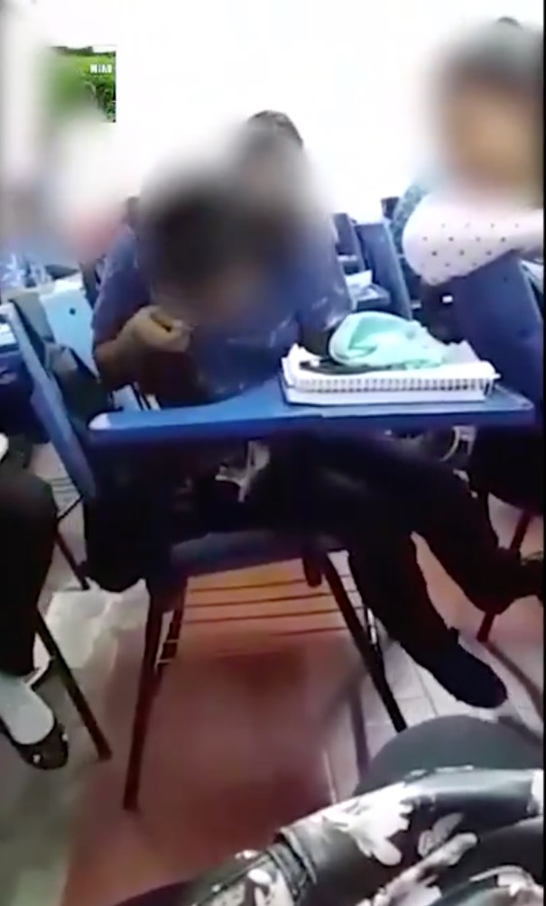 Vídeo: Aluna é flagrada ‘cheirando pó’ em sala de aula no Amazonas