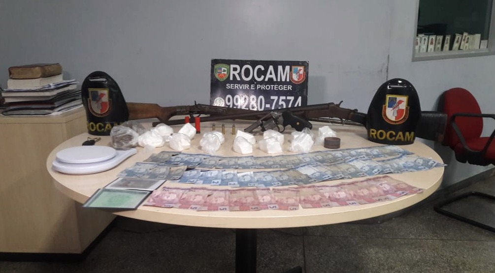 'Líder do tráfico' no Riacho Doce é preso com armas e drogas em Manaus