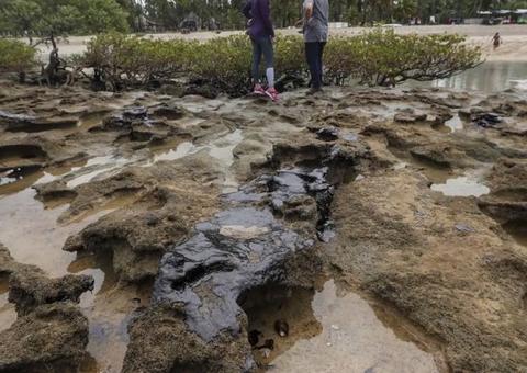 Óleo chega à orla de Ipojuca, cartão postal do litoral de Pernambuco