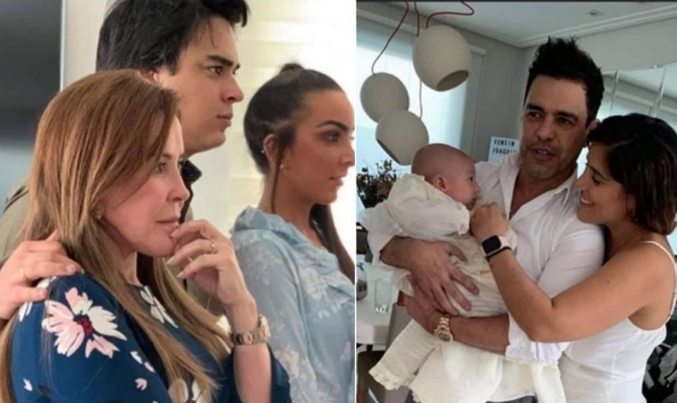 Diante de novas brigas, Zezé e Zilu ficam cara a cara no batismo neto 