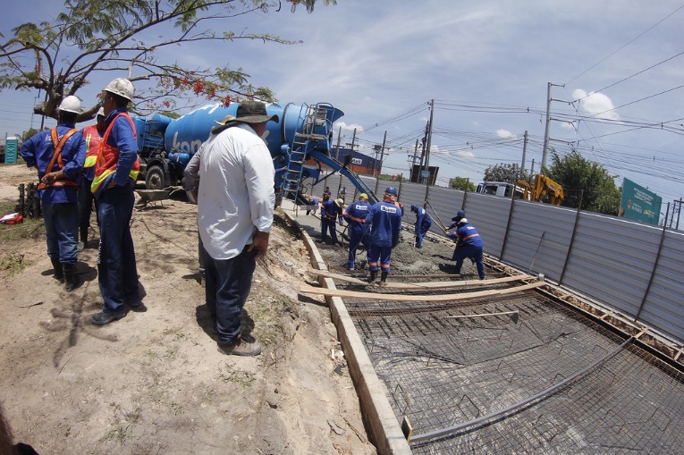 Trânsito será alterado devido avanço nas obras das bolas da Samsung e Suframa