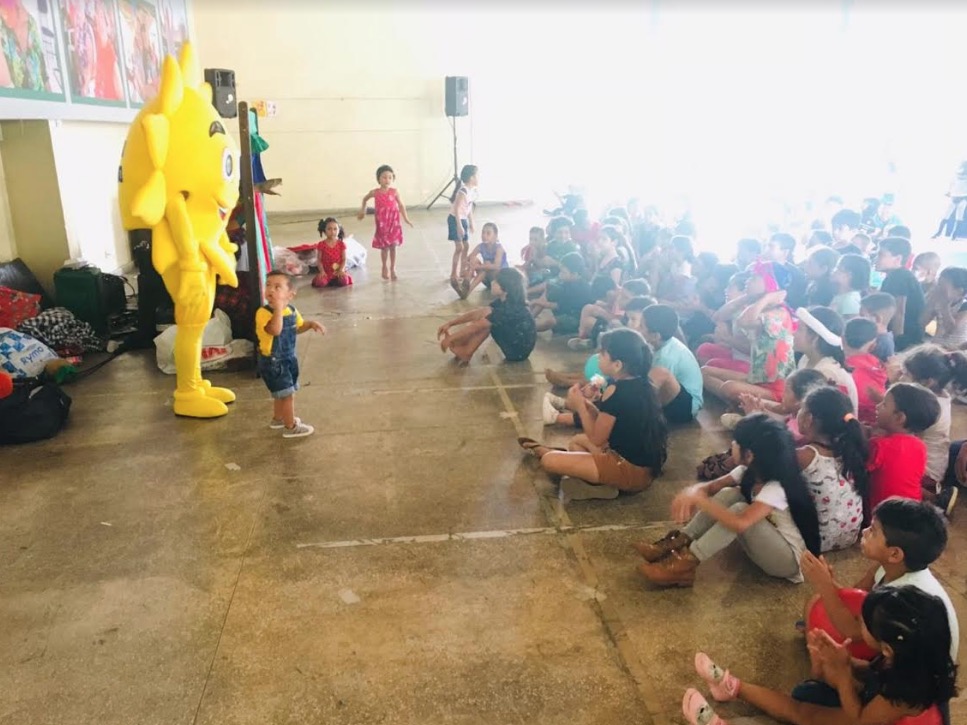 GACC realiza almoço para as famílias das crianças e adolescentes atendidos pela instituição