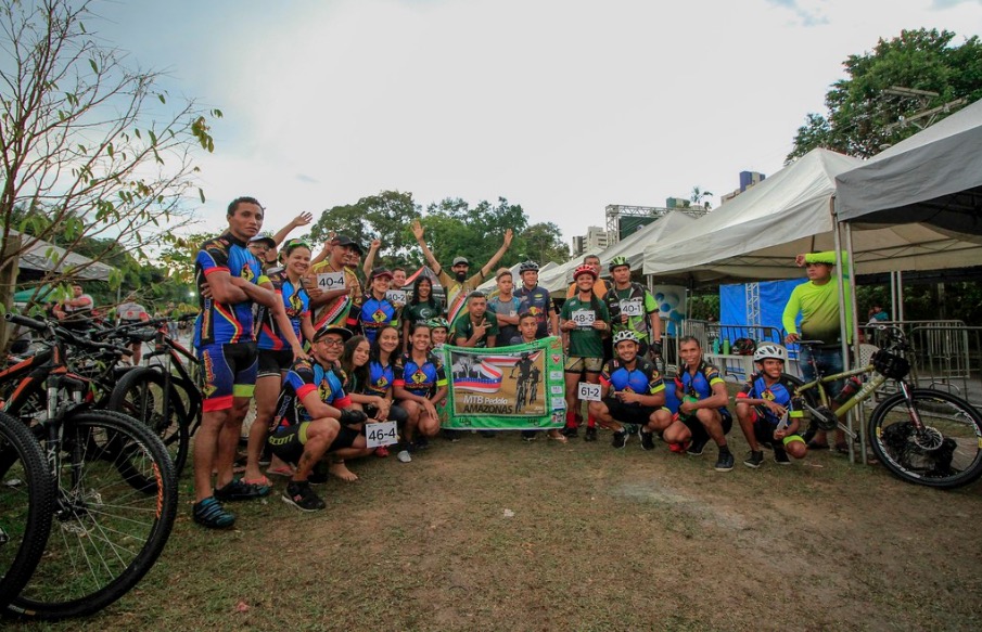 Corrida ciclística de 24 horas é realizada com sucesso em Manaus