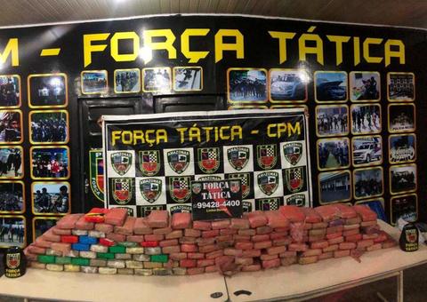 Polícia apreende mais de 130kg de drogas dentro de residência em Manaus 