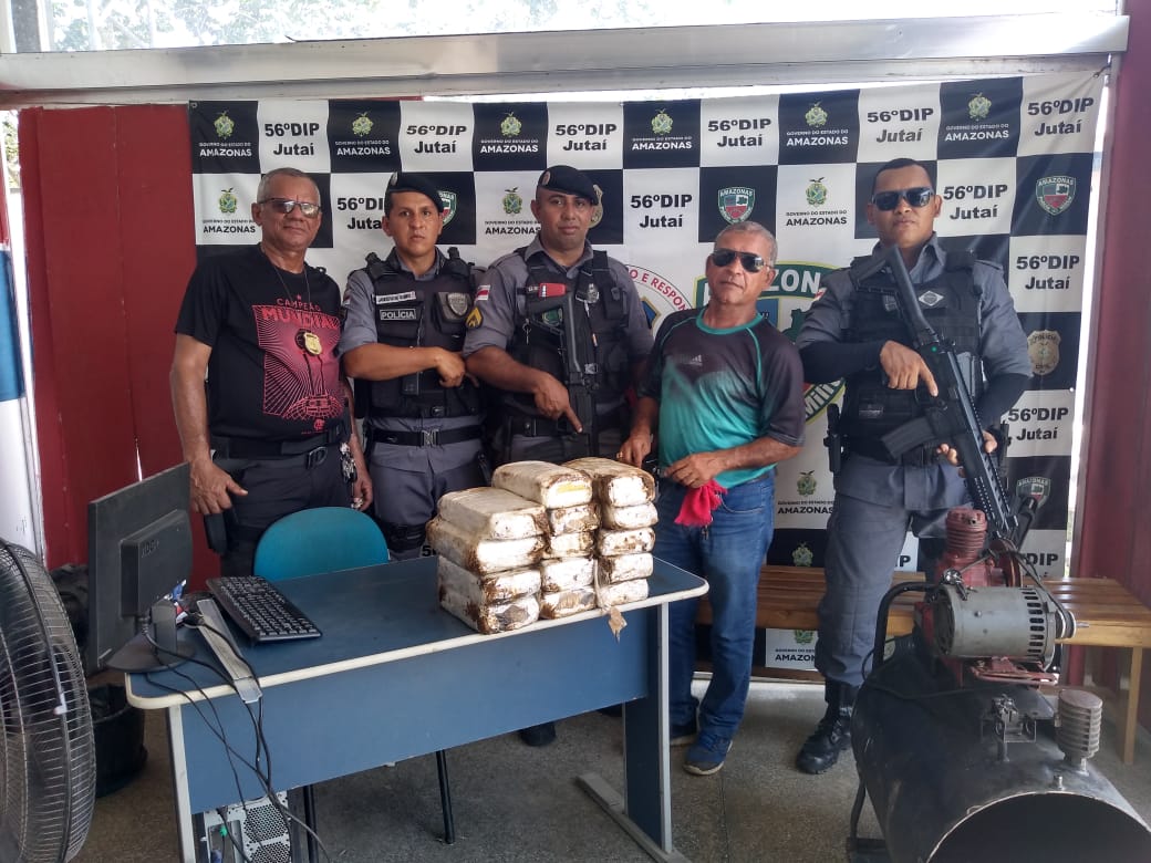 Polícia apreende cerca de 14kg de skunk no Amazonas