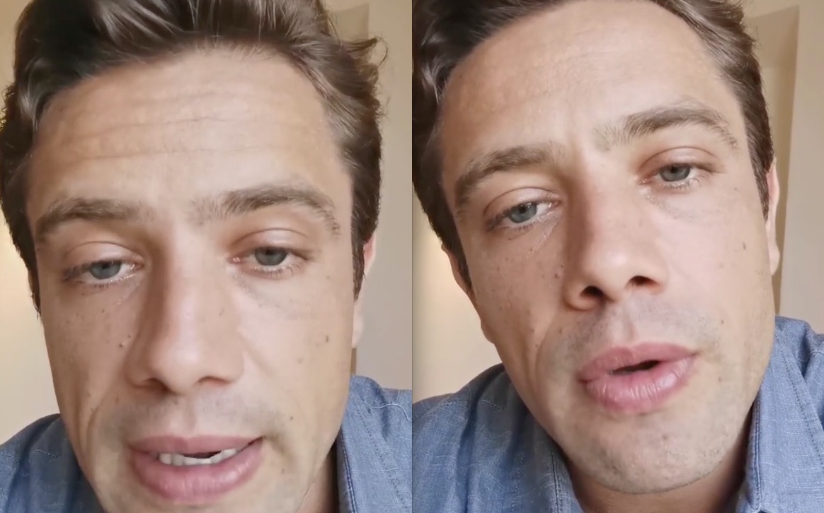 Rafael Cardoso se pronuncia após curtir post de Flávio Bolsonaro falando mal da Globo